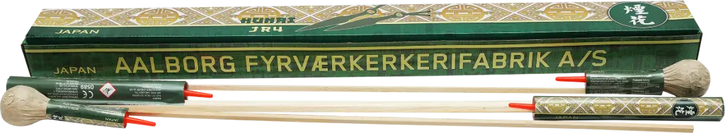 JR4 – Japan Kunai, Raketbombe Sortiment 4 dele