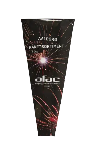 [ark0720] ARK0720, raketsortiment, 20 gram kugleraketter, 7 stk.